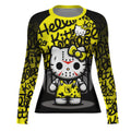 Jason Voorhees Kitty Yellow Rash Guard