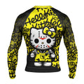 Jason Voorhees Kitty Yellow Rash Guard