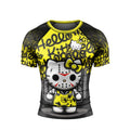 Jason Voorhees Kitty Yellow Rash Guard