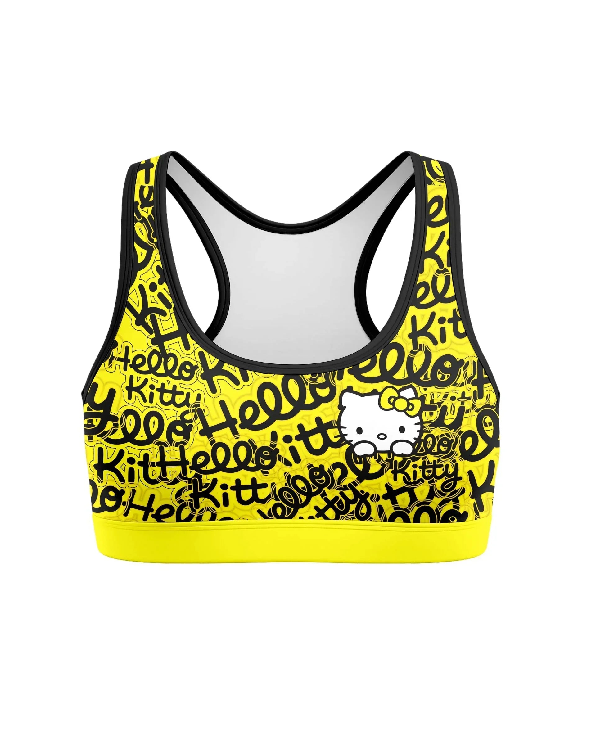 Jason Voorhees Kitty Yellow Women's Workout Set