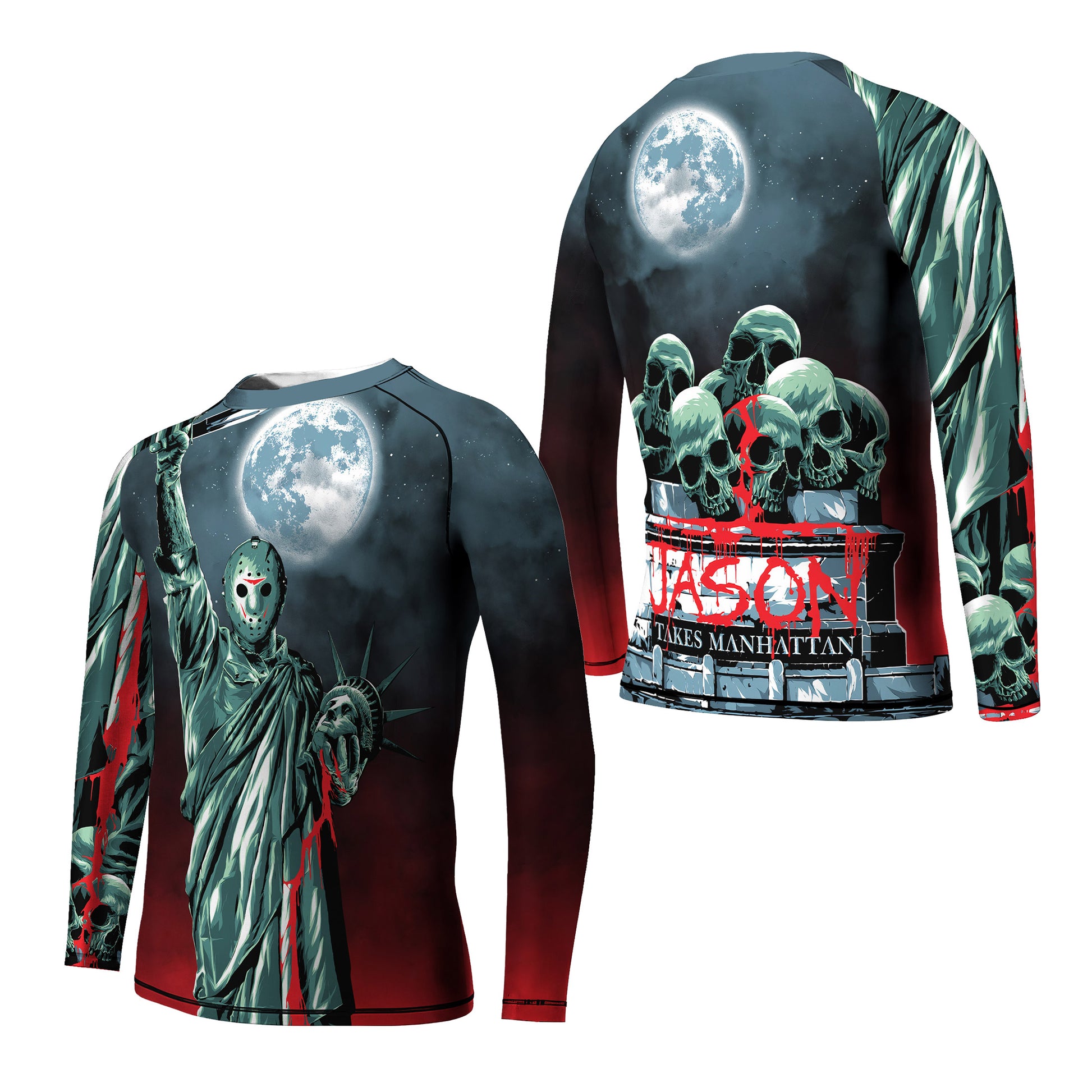 Jason Voorhees Liberty Kids Rash Guard