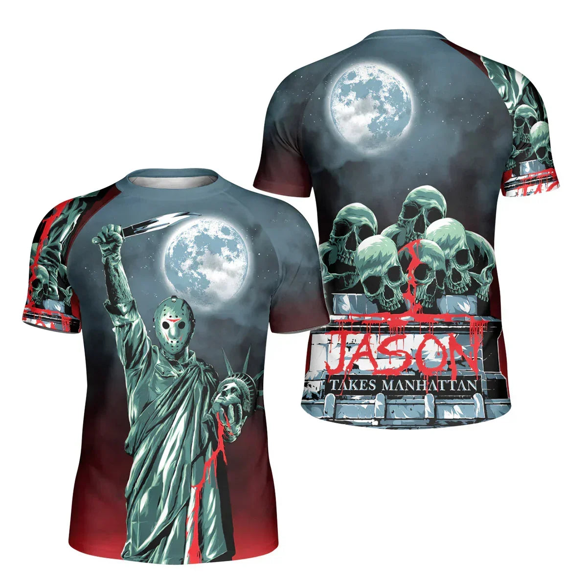 Jason Voorhees Liberty Kids Rash Guard