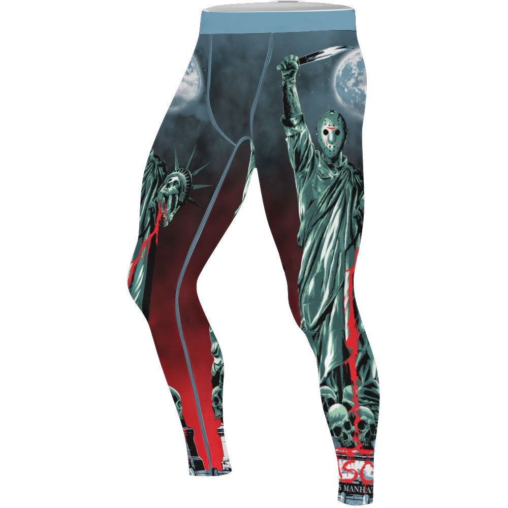 Jason Voorhees Liberty Men's Compression Leggings