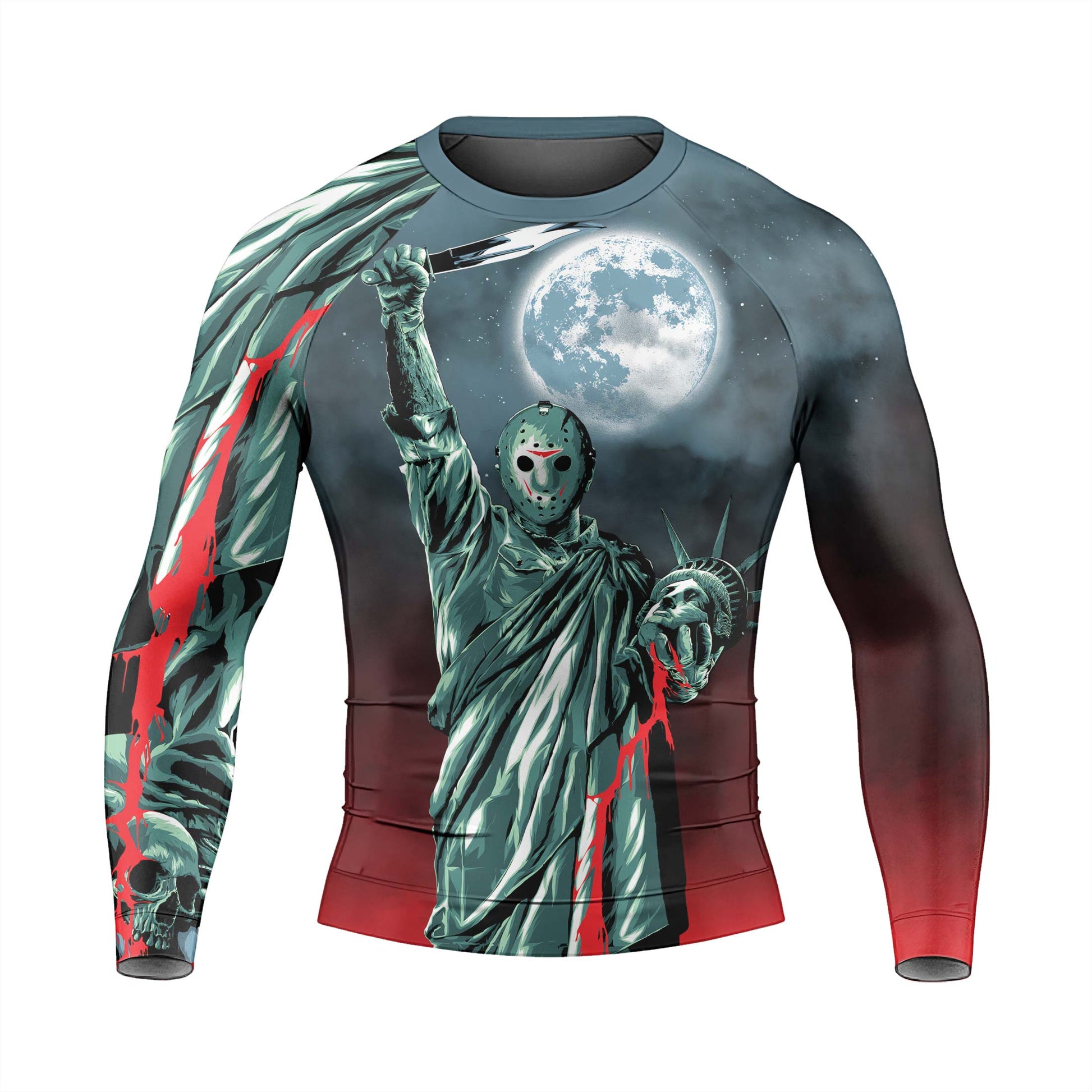 Jason Voorhees Liberty Rash Guard