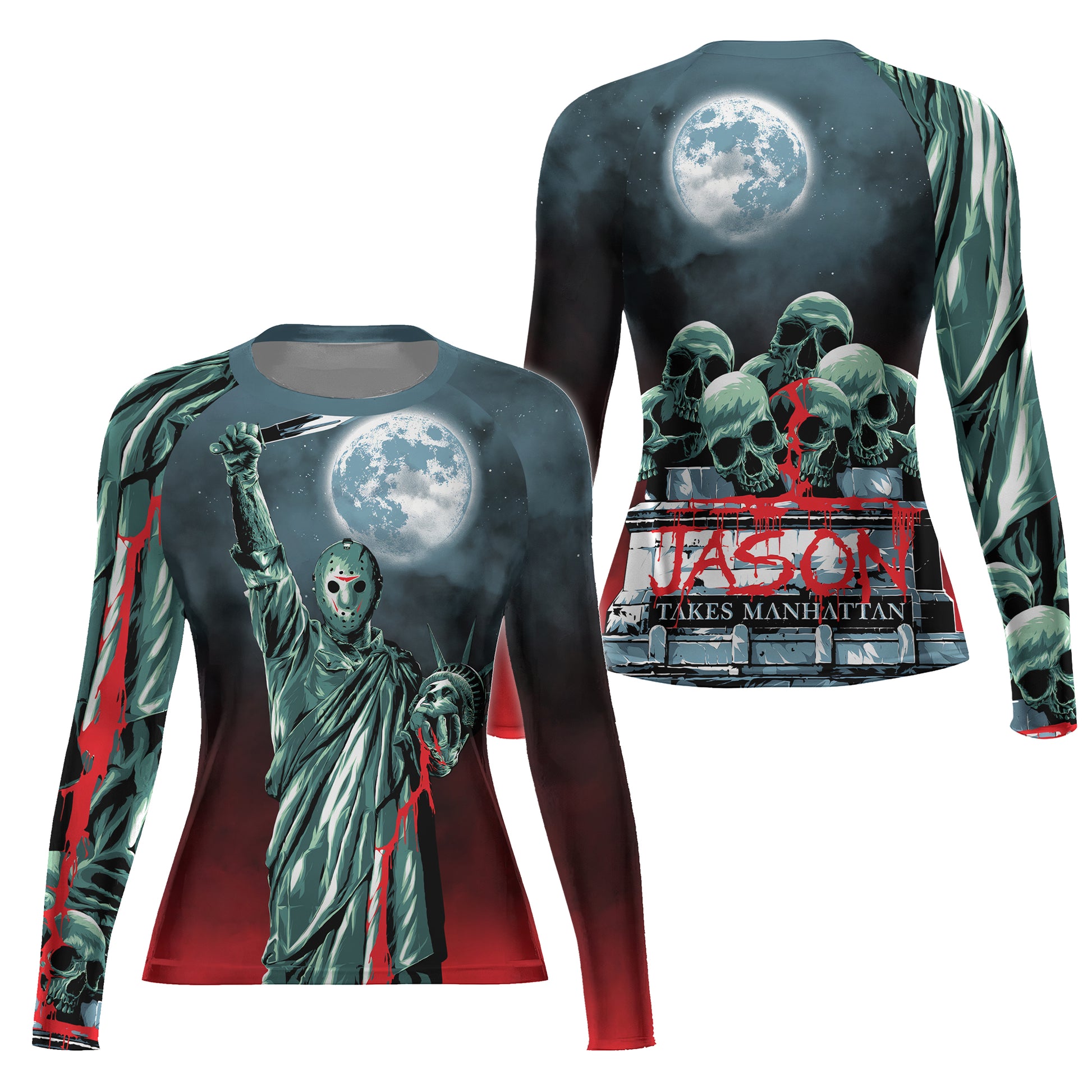 Jason Voorhees Liberty Rash Guard