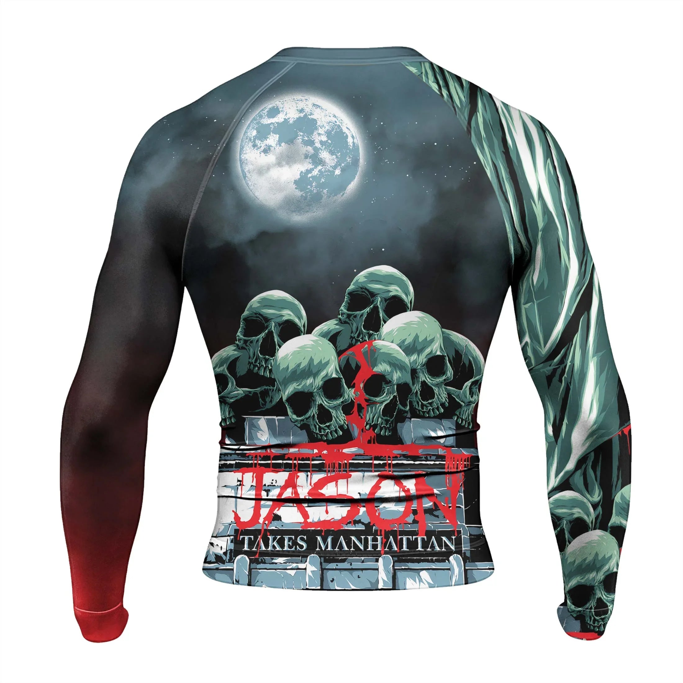 Jason Voorhees Liberty Rash Guard - Athletic Apparel