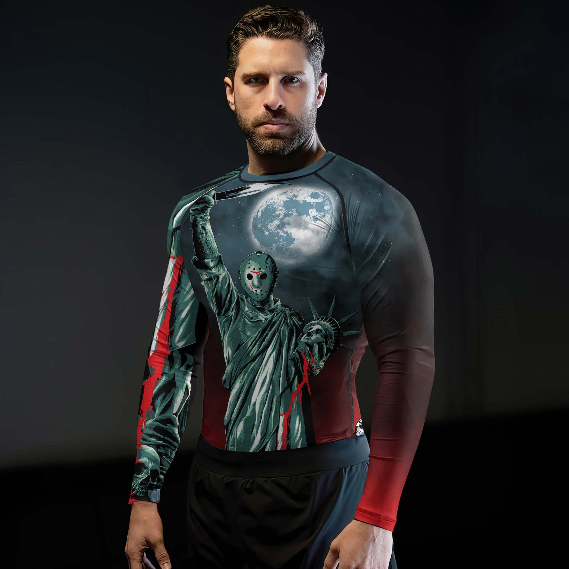 Jason Voorhees Liberty Rash Guard