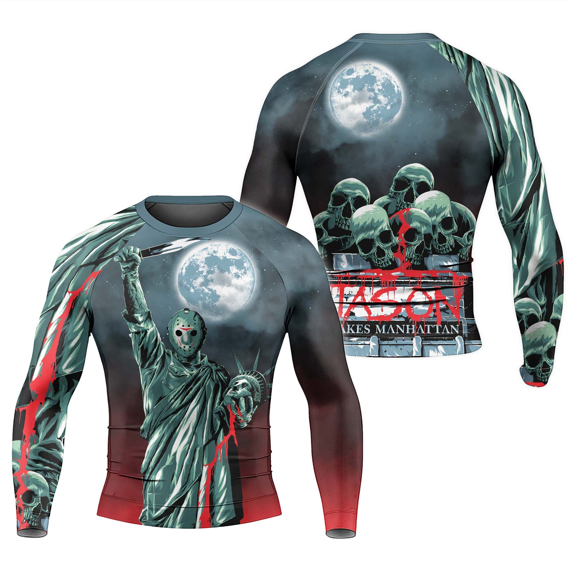 Jason Voorhees Liberty Rash Guard