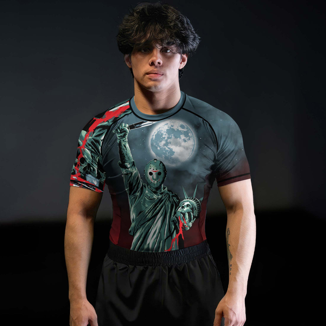 Jason Voorhees Liberty Rash Guard