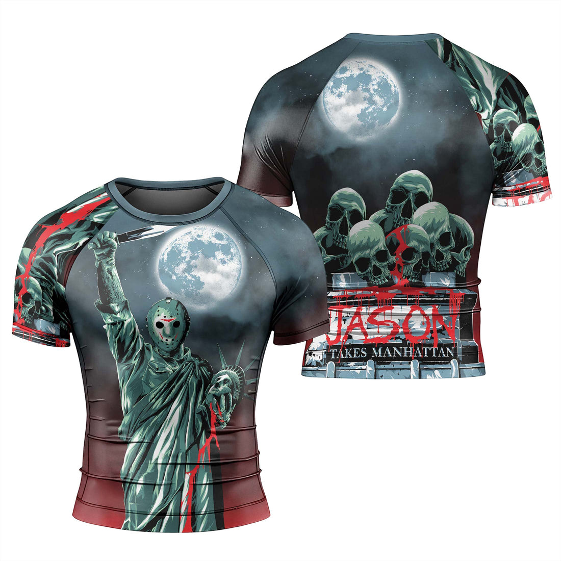 Jason Voorhees Liberty Rash Guard