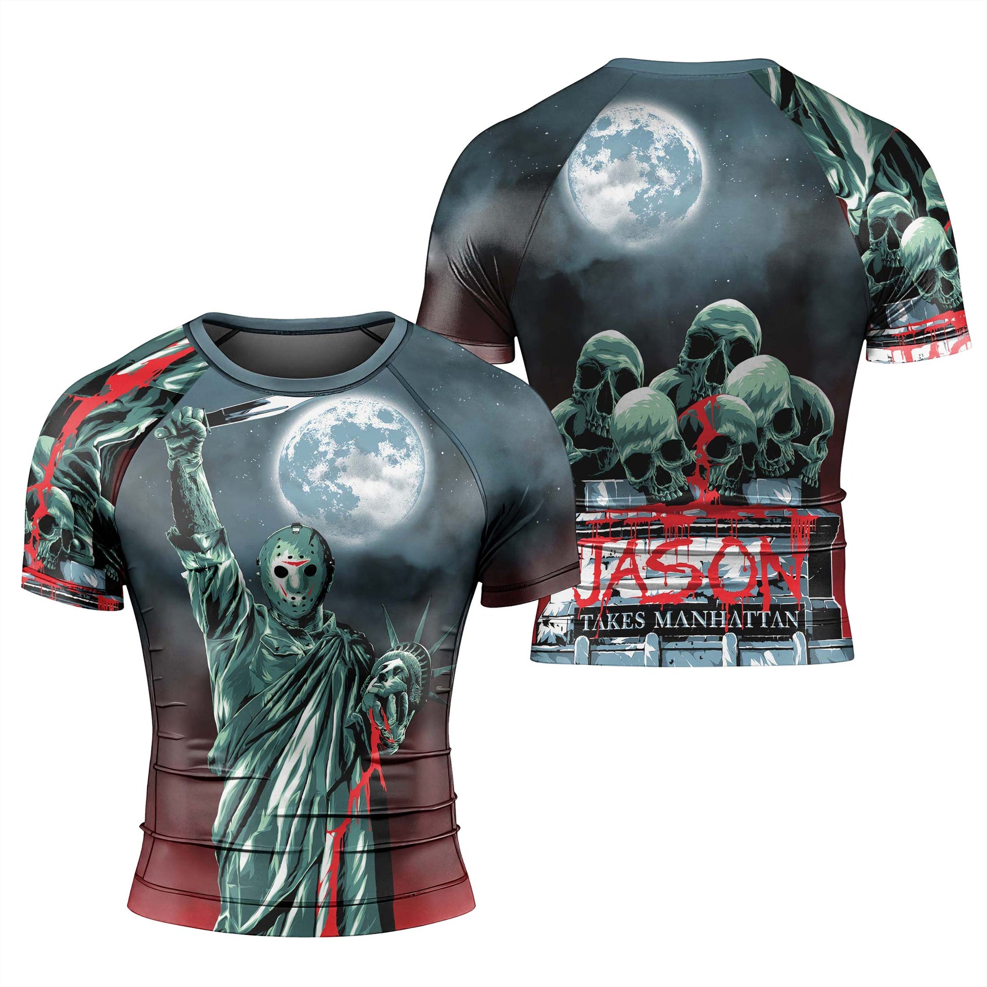 Jason Voorhees Liberty Rash Guard