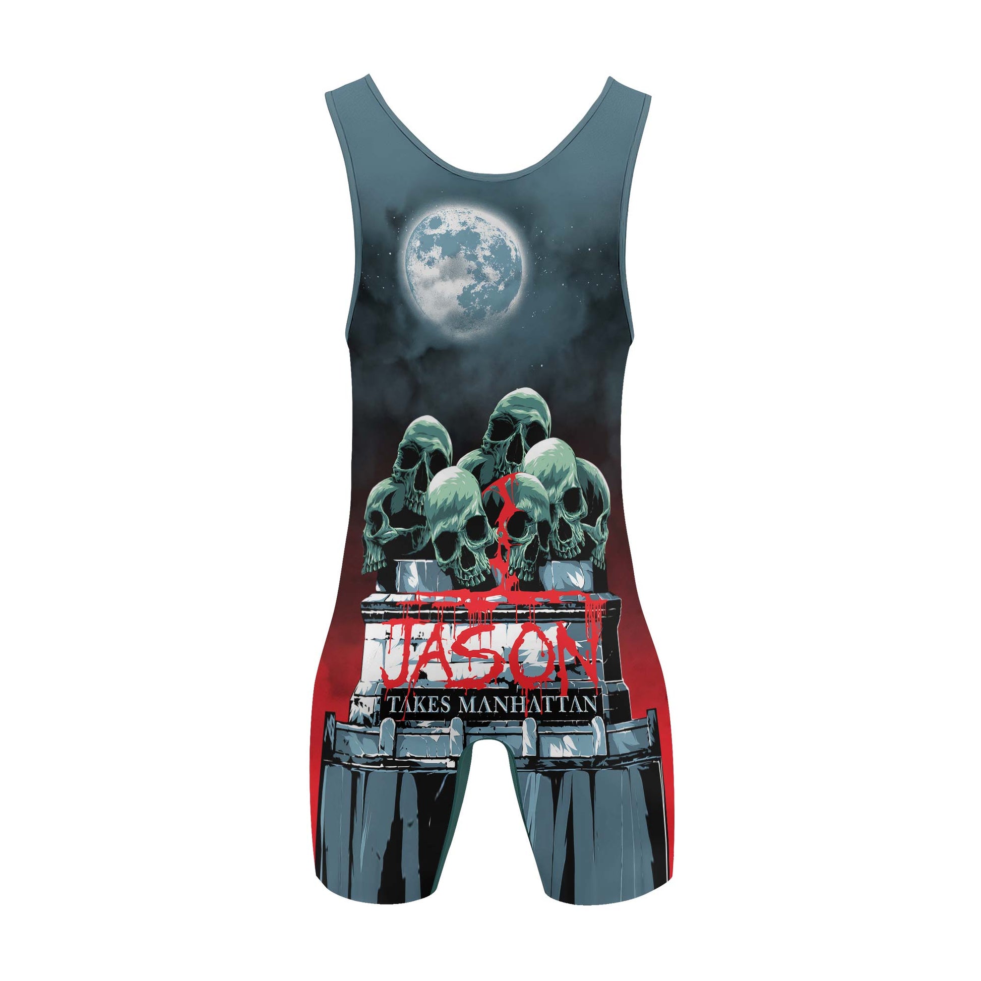 Jason Voorhees Liberty Wrestling Singlet