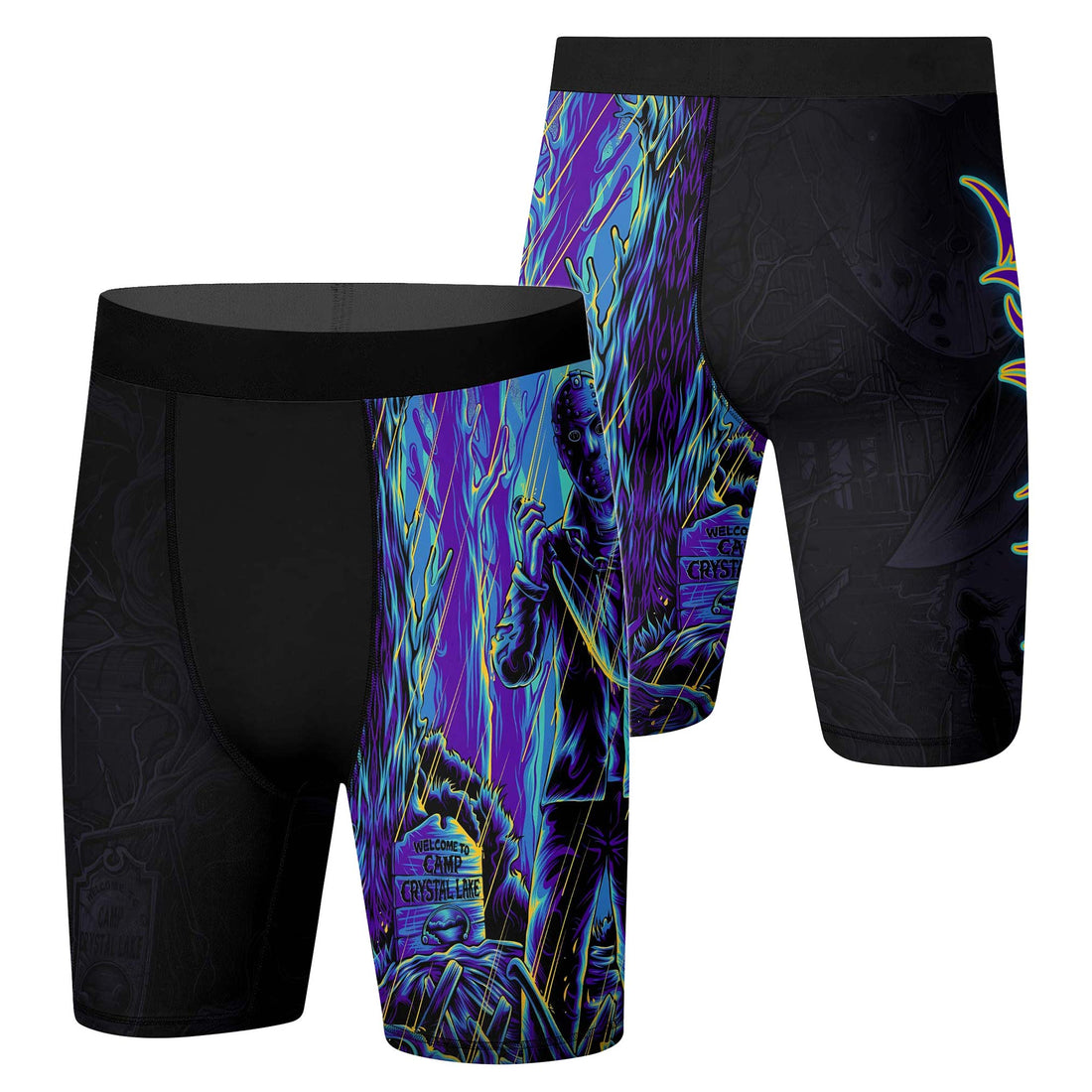 Jason Voorhees Slasher Compression Shorts