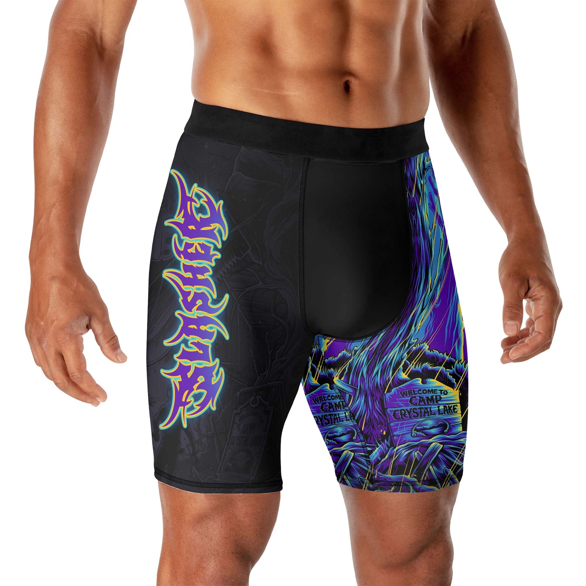 Jason Voorhees Slasher Compression Shorts
