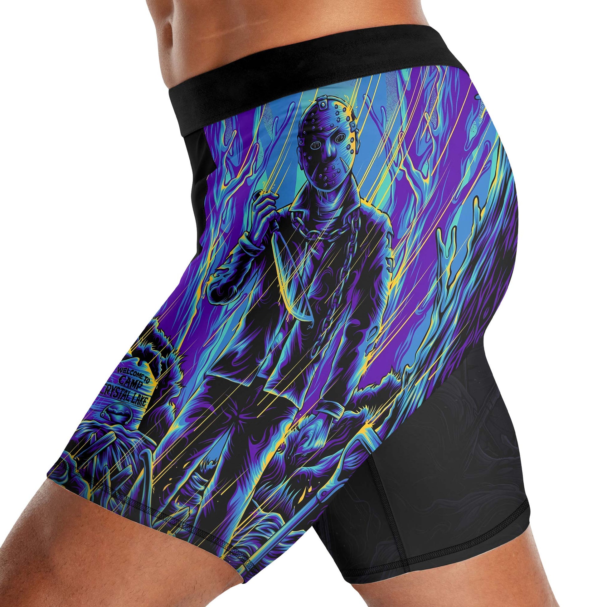 Jason Voorhees Slasher Compression Shorts