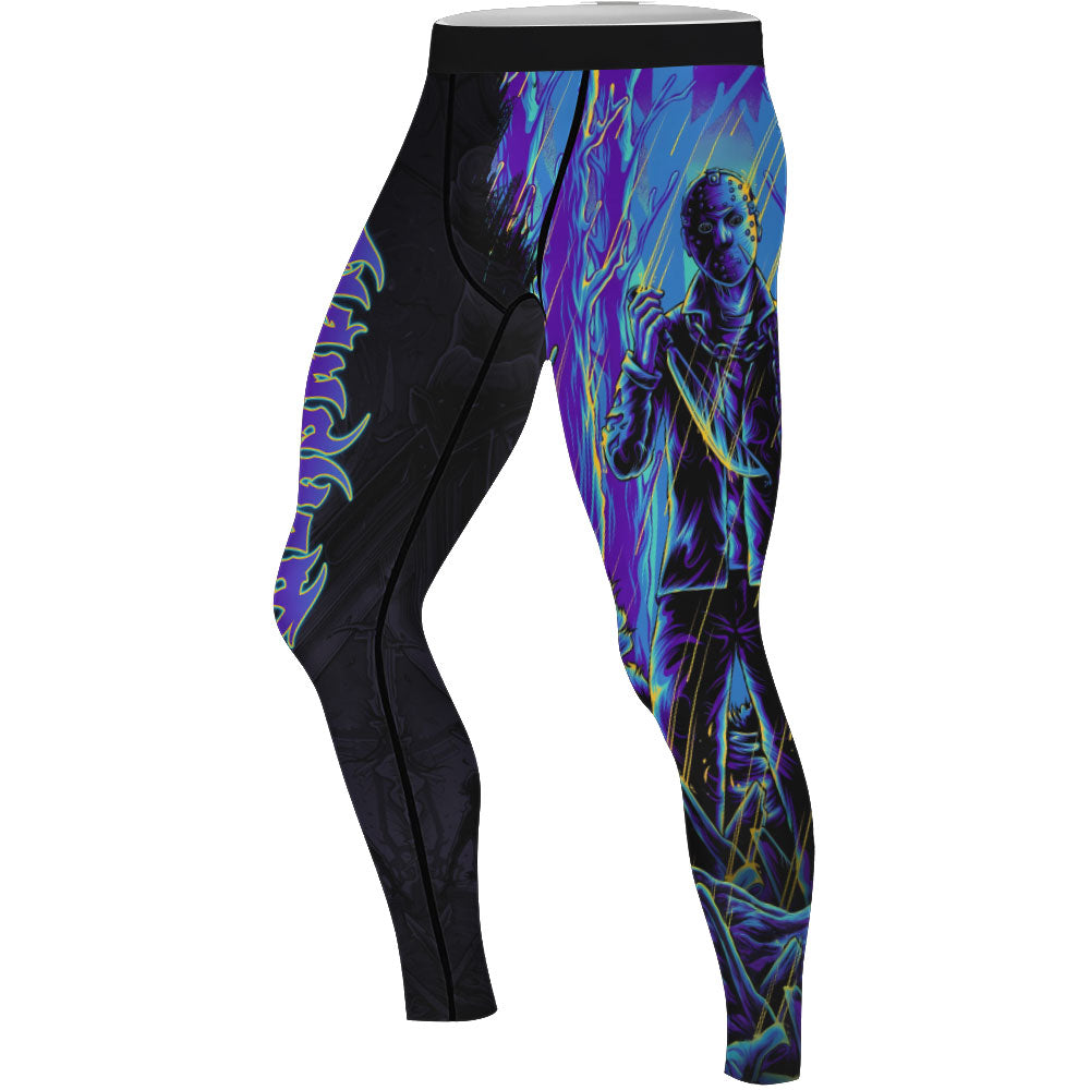 Jason Voorhees Slasher Men's Compression Leggings