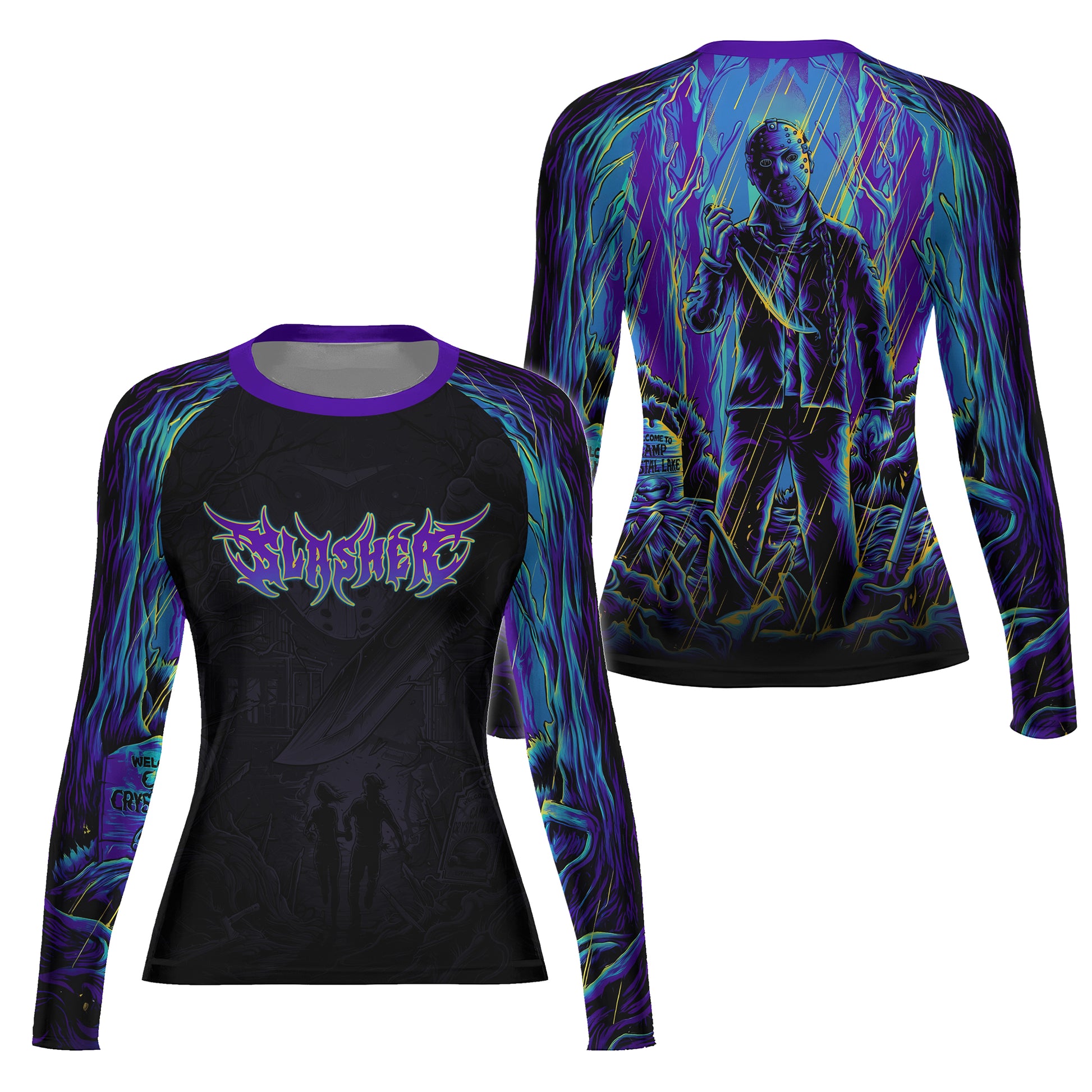 Jason Voorhees Slasher Rash Guard