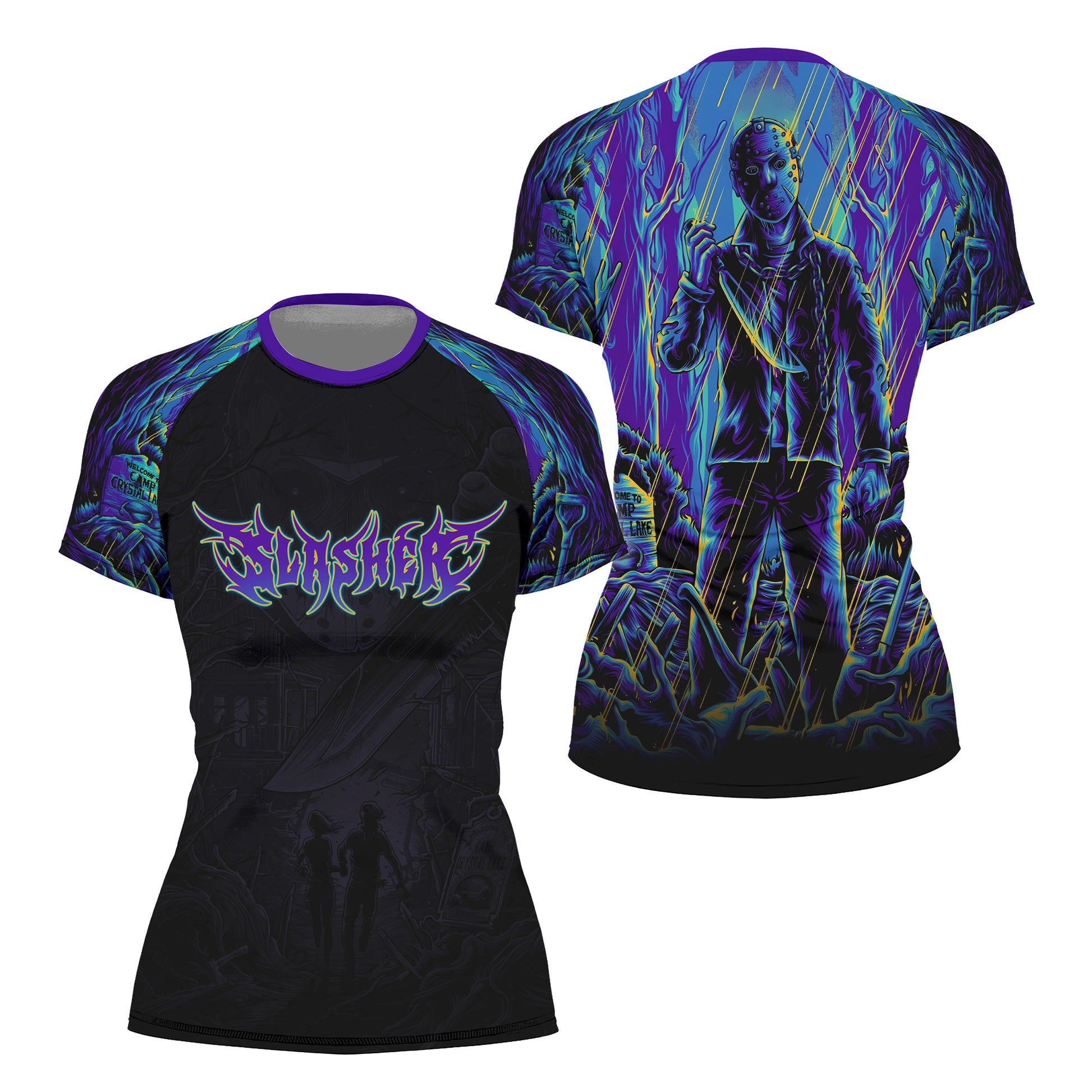 Jason Voorhees Slasher Rash Guard