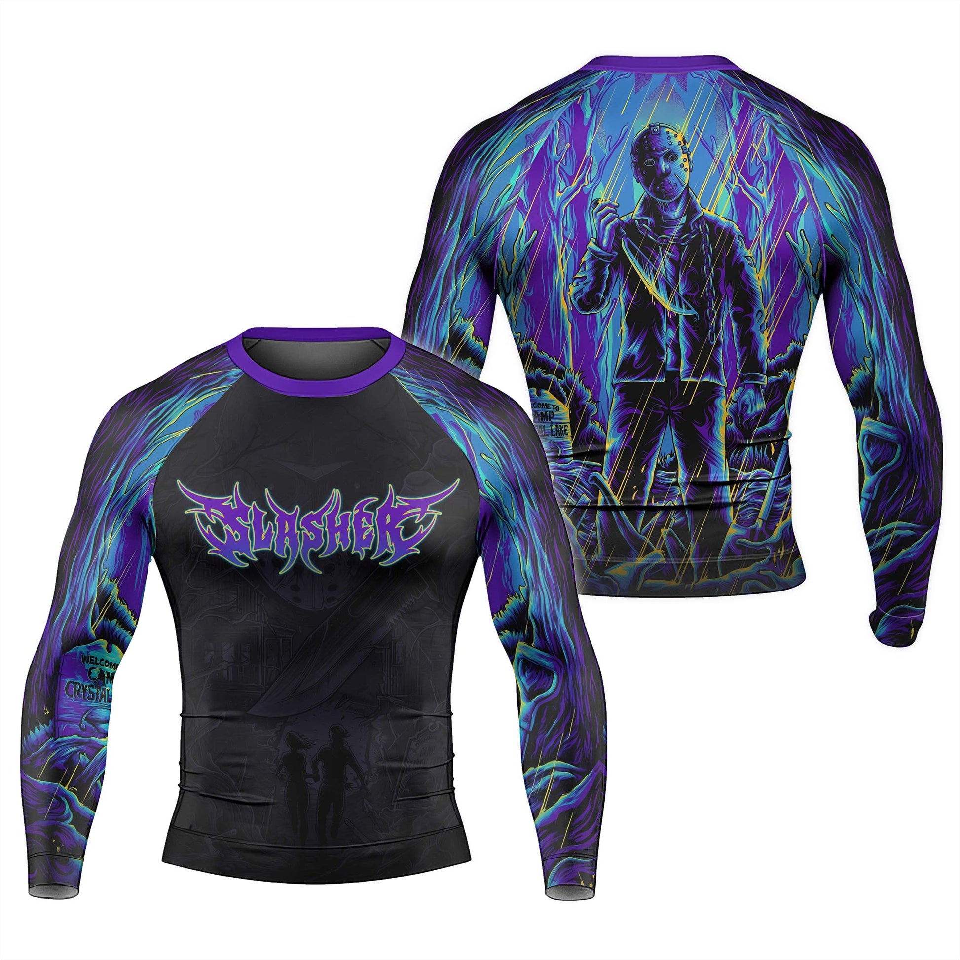 Jason Voorhees Slasher Rash Guard