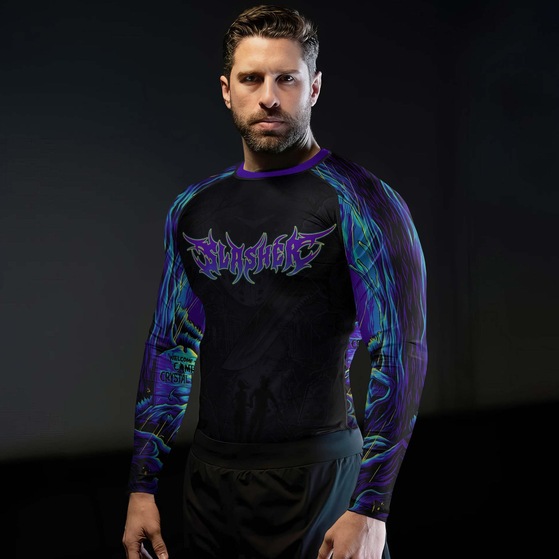 Jason Voorhees Slasher Rash Guard