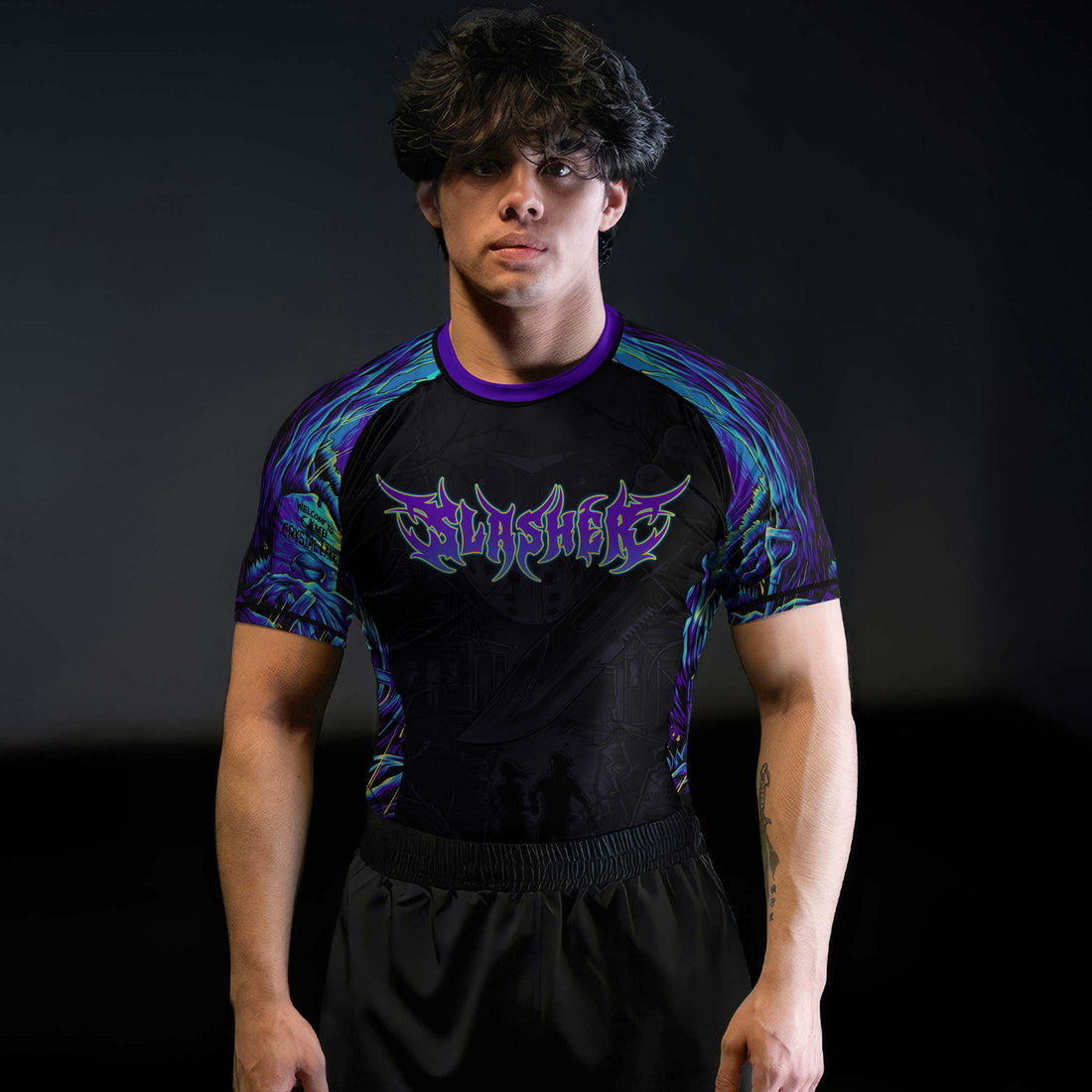 Jason Voorhees Slasher Rash Guard