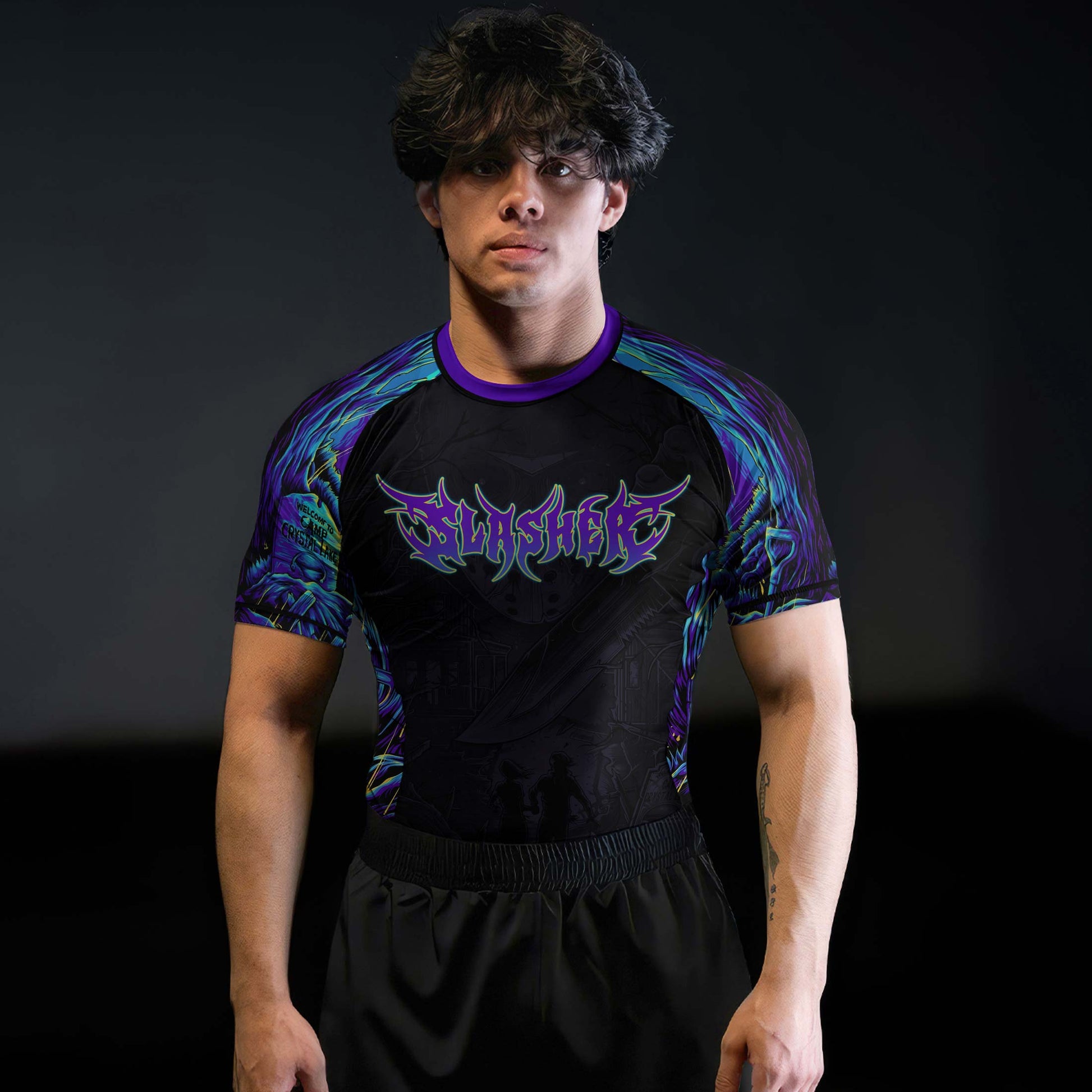 Jason Voorhees Slasher Rash Guard