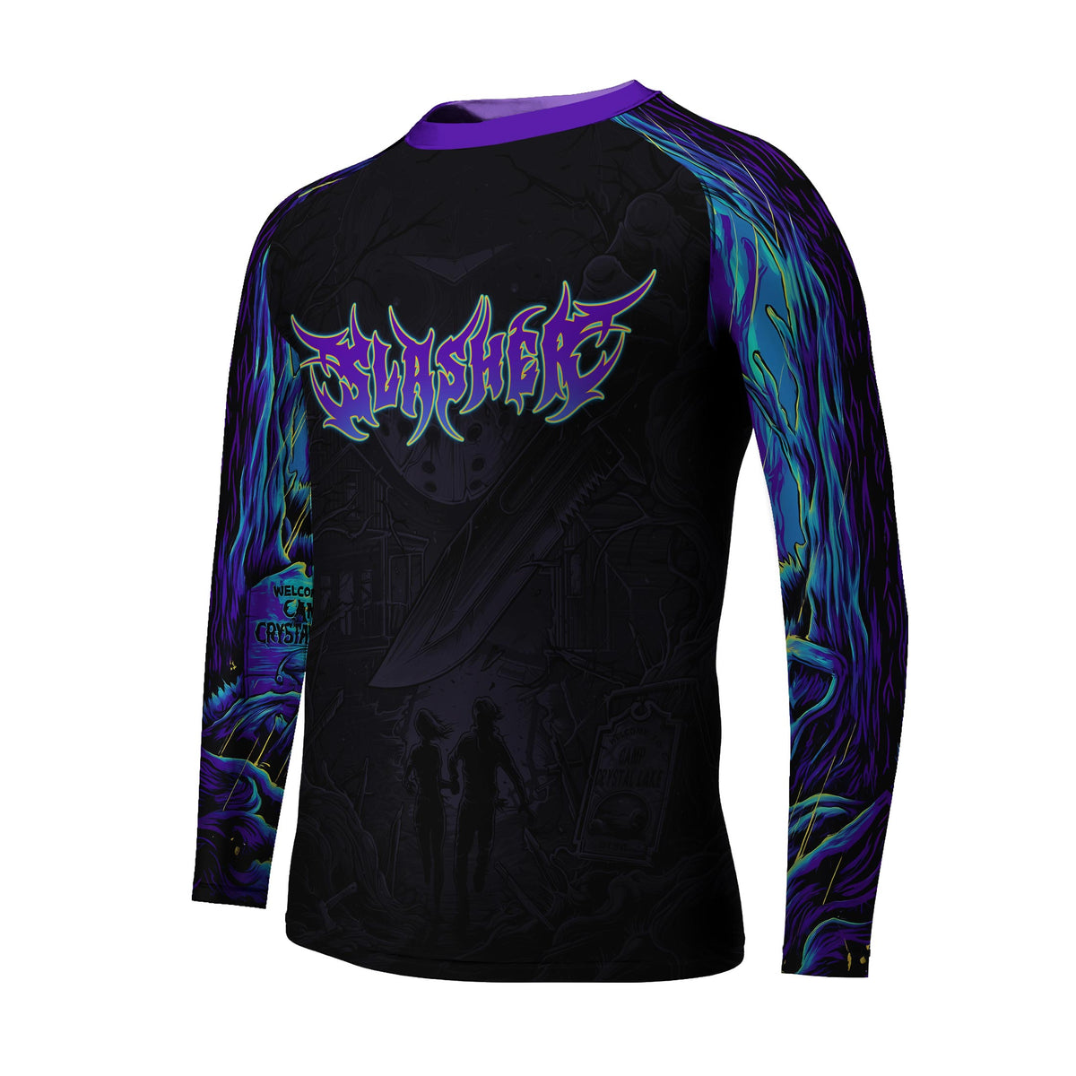 Jason Voorhees Slasher Kids Rash Guard
