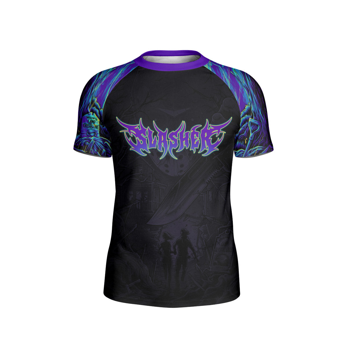 Jason Voorhees Slasher Kids Rash Guard