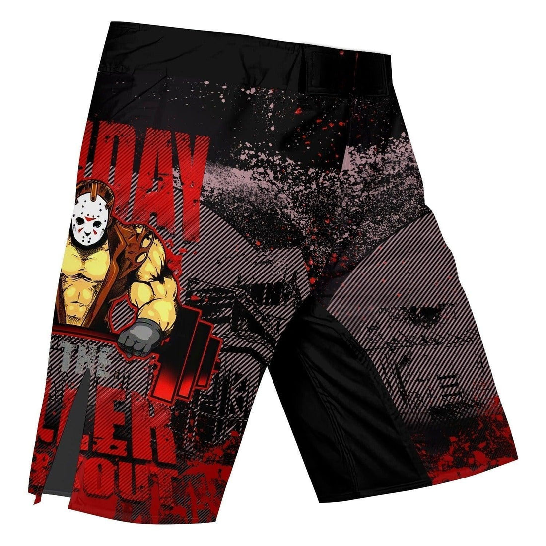 Jason Voorhees Workout Friday Fight Shorts