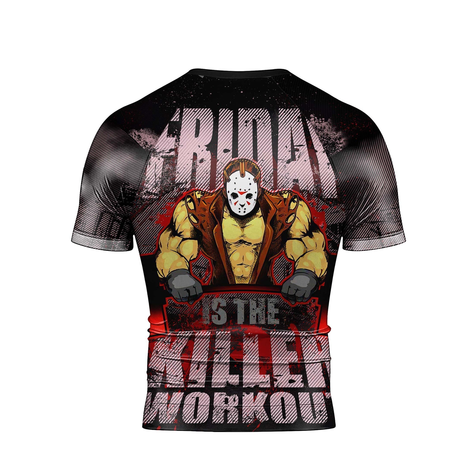 Jason Voorhees Workout Friday Rash Guard