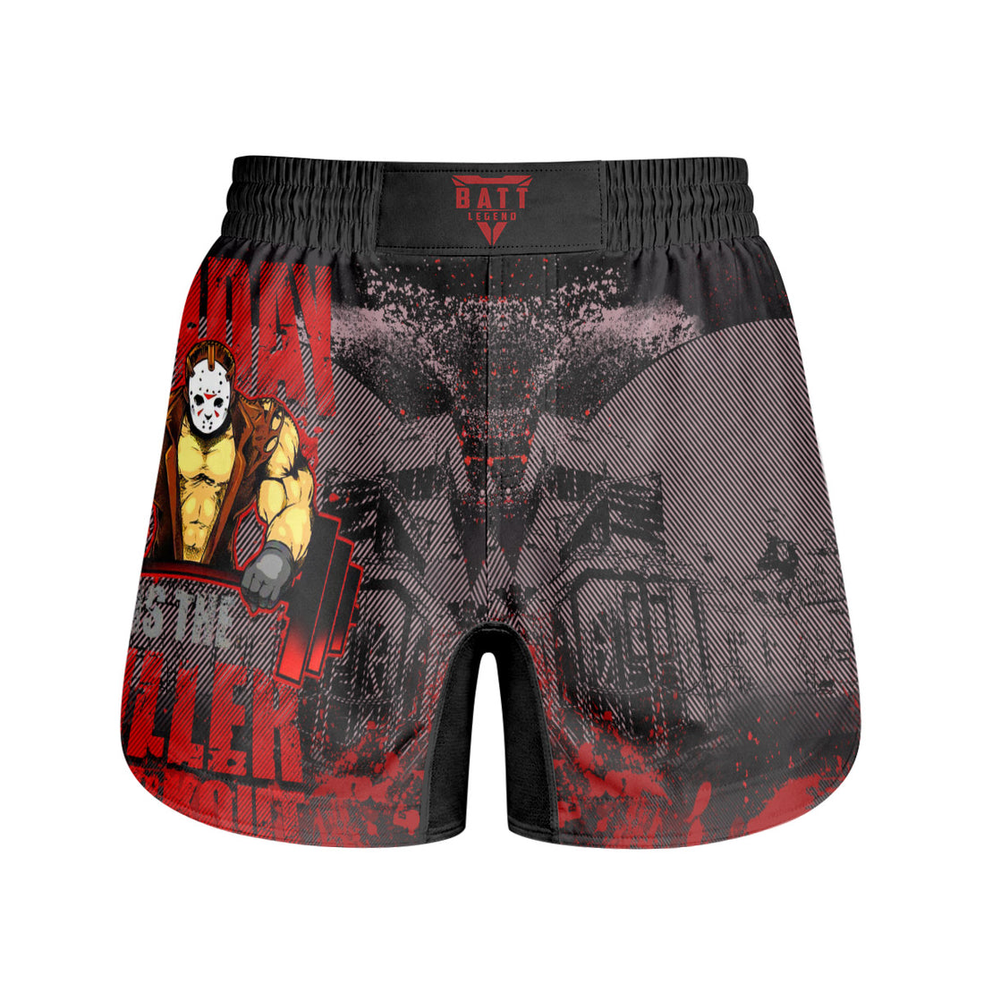Jason Voorhees Workout Friday Grappling Shorts