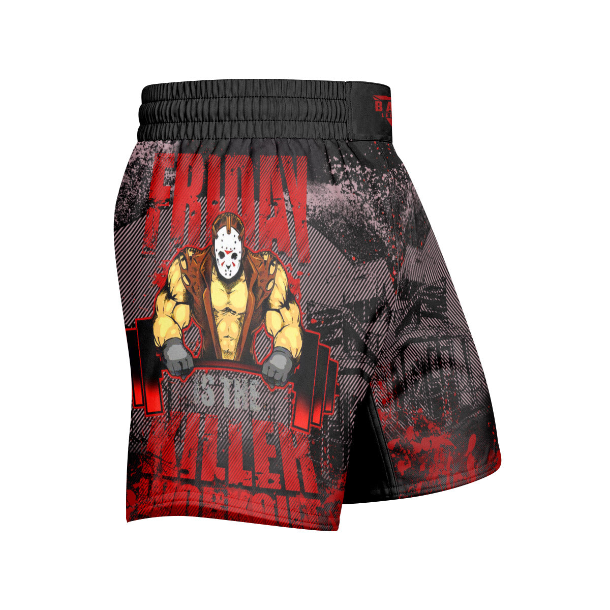 Jason Voorhees Workout Friday Grappling Shorts