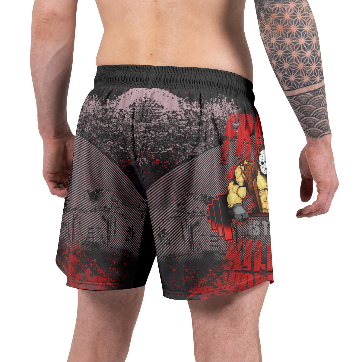 Jason Voorhees Workout Friday Grappling Shorts