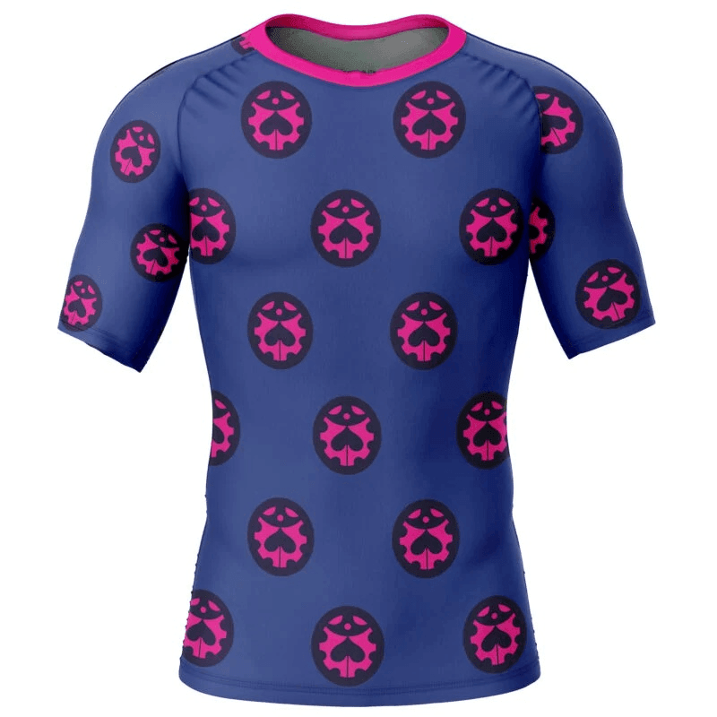 JoJo's Bizarre Adventure Giorno Giovanna Rash Guard