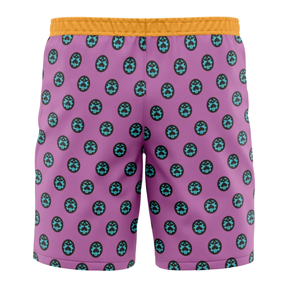 Giorno Giovanna JoJo's Bizarre Swim Trunks