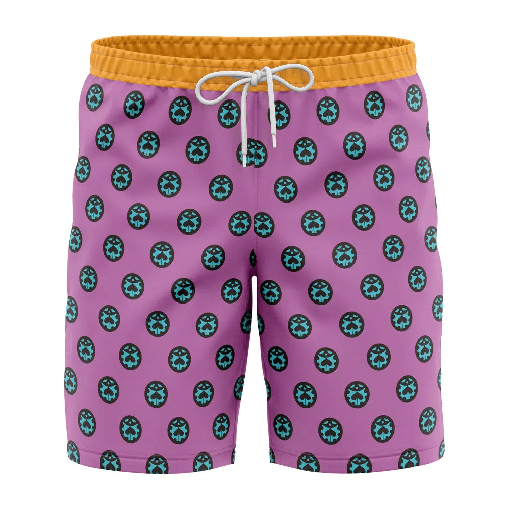 Giorno Giovanna JoJo's Bizarre Swim Trunks