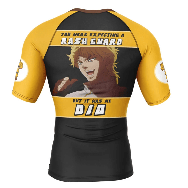 JoJo's Bizarre Adventure It Was Me DIO Rash Guard