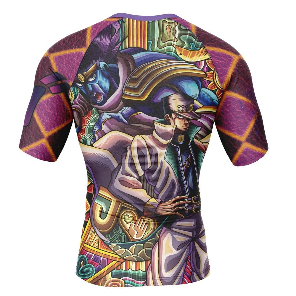 JoJo's Bizarre Adventure Jotaro Rash Guard