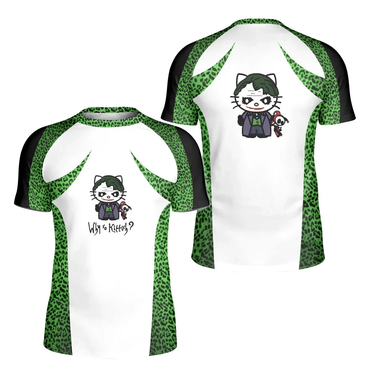 Joker Hello Kitty Kids Rash Guard