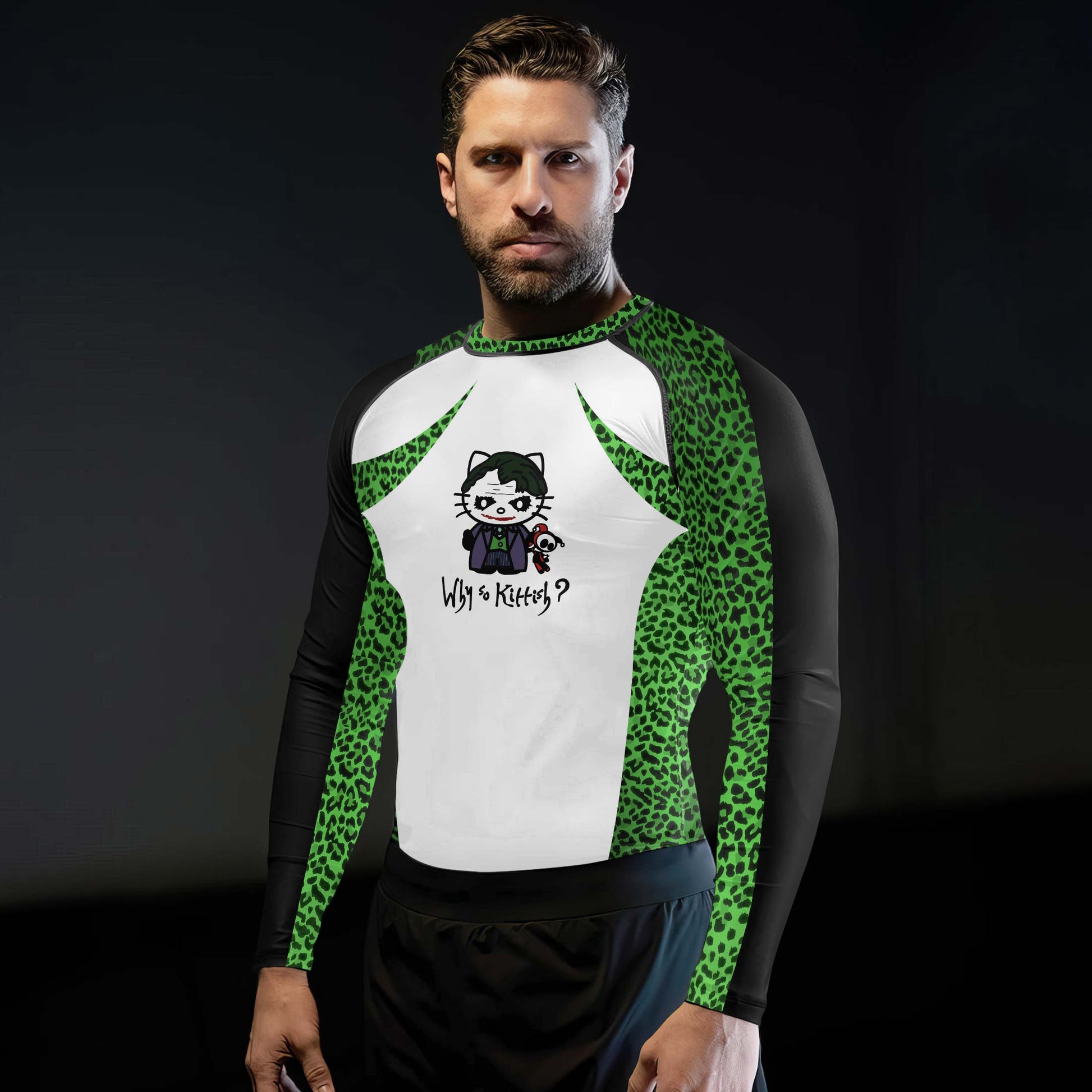 Joker Hello Kitty Rash Guard