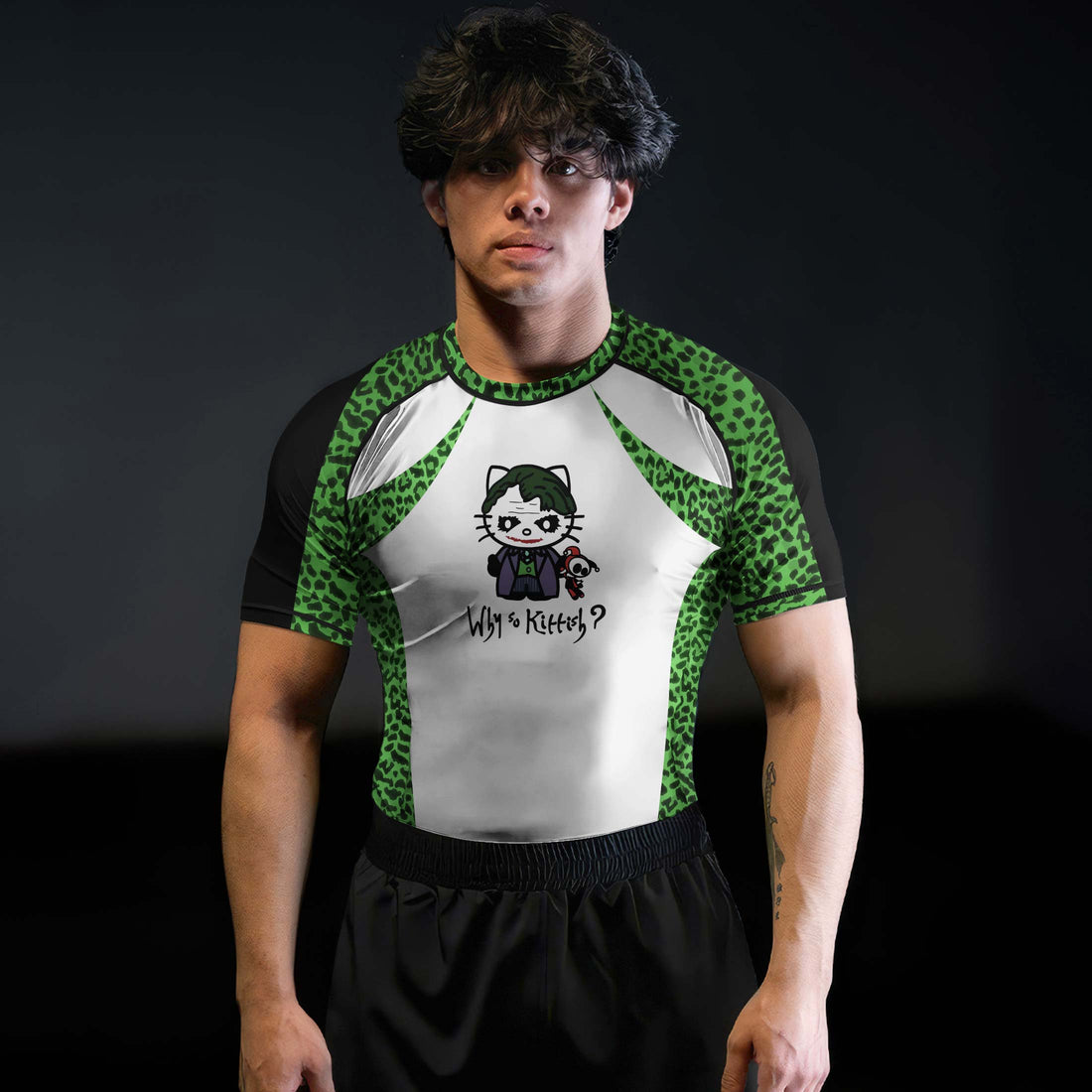 Joker Hello Kitty Rash Guard