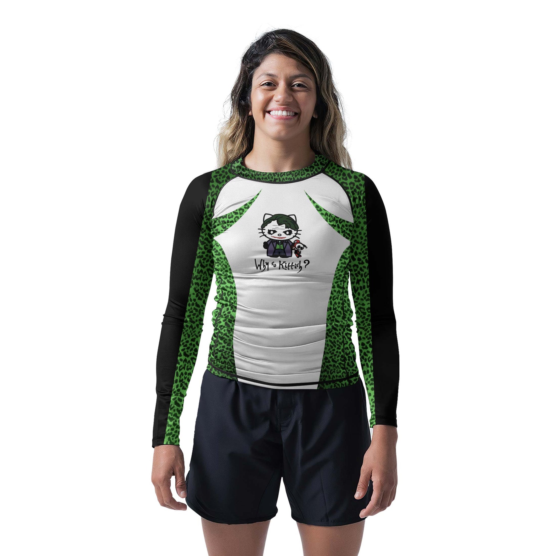 Joker Hello Kitty Rash Guard