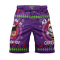 Joker Jokes on You Christmas Fight Shorts