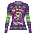 Joker Jokes on You Christmas Rash Guard