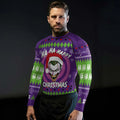 Joker Jokes on You Christmas Rash Guard