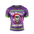 Joker Jokes on You Christmas Rash Guard