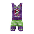 Joker Jokes on You Christmas Wrestling Singlet