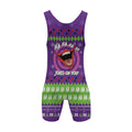 Joker Jokes on You Christmas Wrestling Singlet