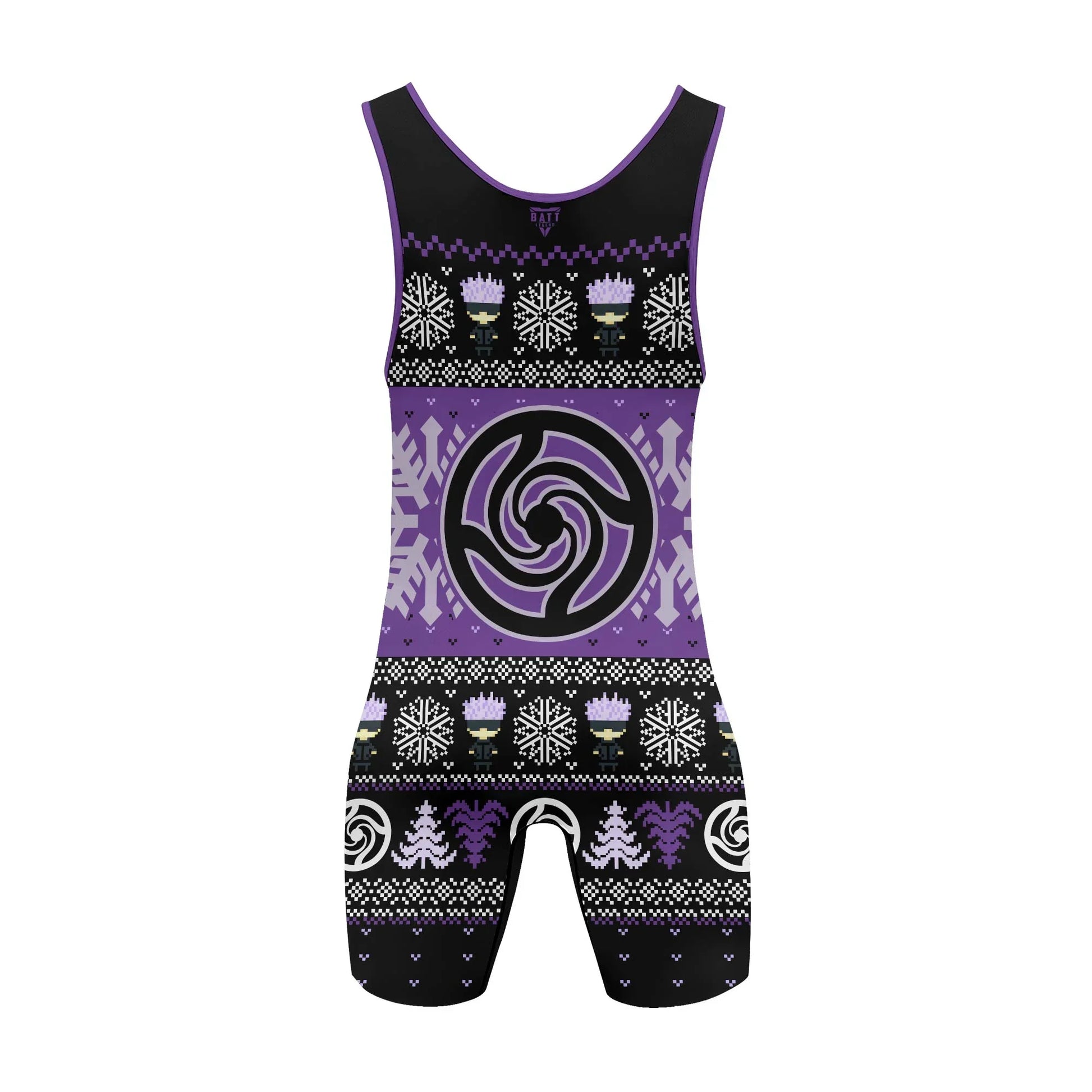 Jujutsu Kaisen Gojo Christmas Wrestling Singlet