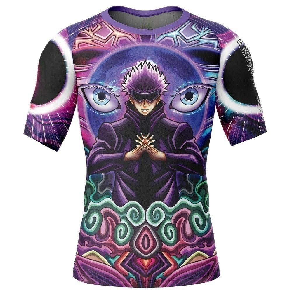 Jujutsu Kaisen Gojo Satoru Rash Guard | Athletic Wear
